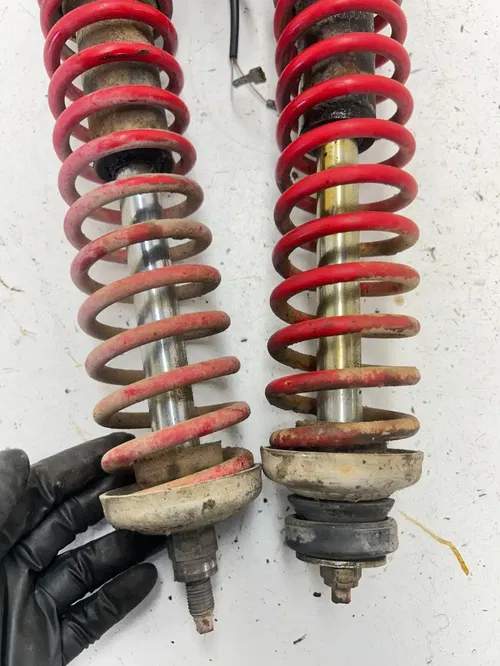 94 1994 Polaris Trail Boss 400 4X4 OEM Left Right Shock Suspension Strut Shocks
