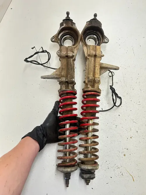 94 1994 Polaris Trail Boss 400 4X4 OEM Left Right Shock Suspension Strut Shocks