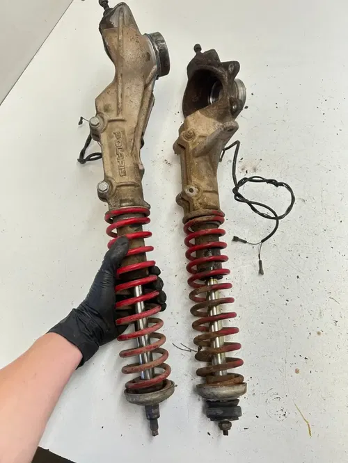 94 1994 Polaris Trail Boss 400 4X4 OEM Left Right Shock Suspension Strut Shocks