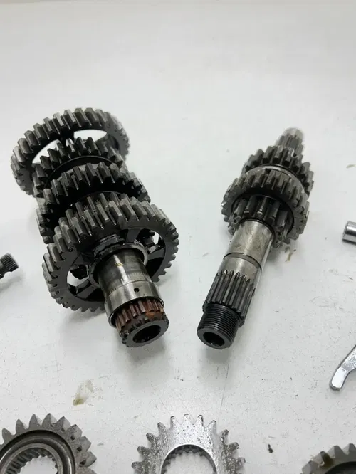 98 1998 Honda Xr400r XR 400 R OEM Trans Transmission Gear Fork Shaft Assemb READ