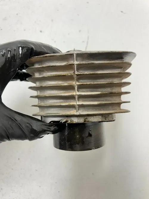 84 1984 Honda ATC 200 S atc200s OEM Cylinder Jug Sleeve Piston 64.9 MM READ DESC