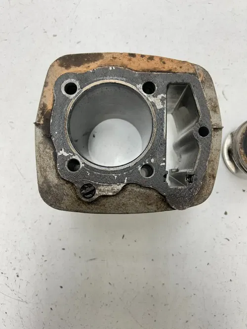84 1984 Honda ATC 200 S atc200s OEM Cylinder Jug Sleeve Piston 64.9 MM READ DESC