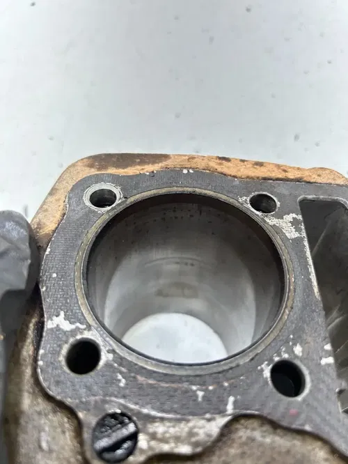 84 1984 Honda ATC 200 S atc200s OEM Cylinder Jug Sleeve Piston 64.9 MM READ DESC