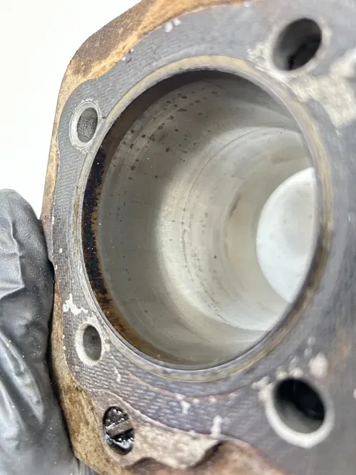 84 1984 Honda ATC 200 S atc200s OEM Cylinder Jug Sleeve Piston 64.9 MM READ DESC