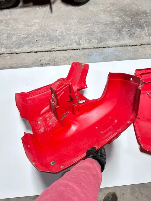 2002 02 Honda Rancher 350 TRX350FM 4x4 OEM Front Rear Fender Plastics Body READ