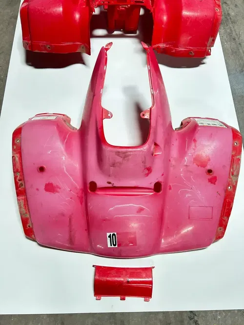 2002 02 Honda Rancher 350 TRX350FM 4x4 OEM Front Rear Fender Plastics Body READ