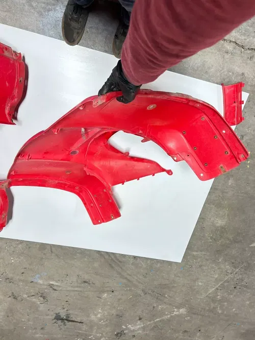 2002 02 Honda Rancher 350 TRX350FM 4x4 OEM Front Rear Fender Plastics Body READ