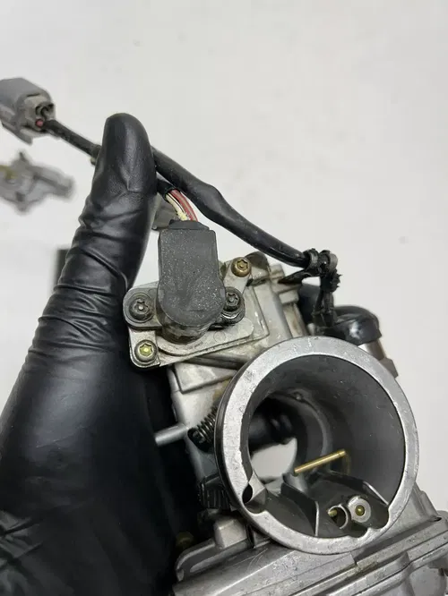 1999 99 Kawasaki KX125 Kx 125 OEM Carb Carburetor Bowl Float Slide Sensor READ
