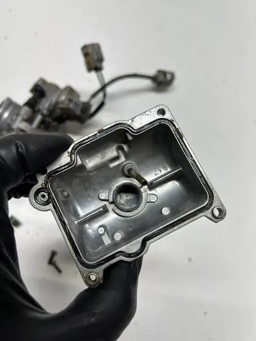 1999 99 Kawasaki KX125 Kx 125 OEM Carb Carburetor Bowl Float Slide Sensor READ