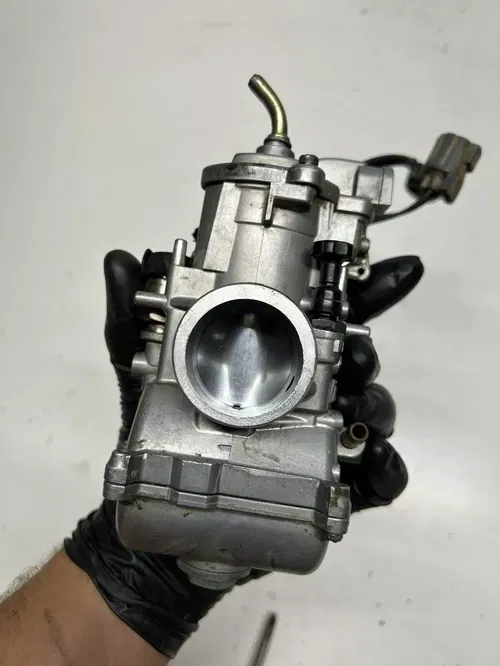 1999 99 Kawasaki KX125 Kx 125 OEM Carb Carburetor Bowl Float Slide Sensor READ