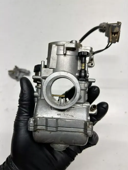 1999 99 Kawasaki KX125 Kx 125 OEM Carb Carburetor Bowl Float Slide Sensor READ