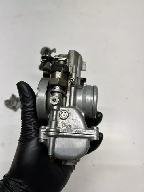 1999 99 Kawasaki KX125 Kx 125 OEM Carb Carburetor Bowl Float Slide Sensor READ