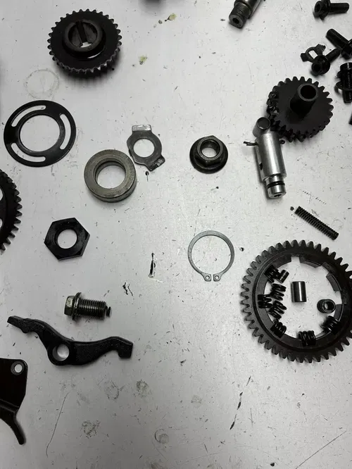 2008 08 Yamaha Grizzly 700 4x4 YFM700 OEM LOT Trans Transmission Gear Shaft Fork