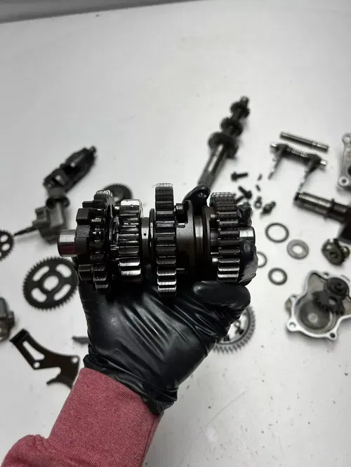 2008 08 Yamaha Grizzly 700 4x4 YFM700 OEM LOT Trans Transmission Gear Shaft Fork