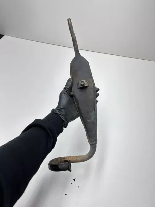 2003 03 SUZUKI JR 50 JR50 OEM TIGHT! GOOD! Exhaust Pipe Silencer Muffler