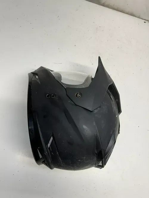 GMAX 11S Dual-Sport Snow ATV Helmet Matte Black Shield XXL FMVSS 218 63-64cm