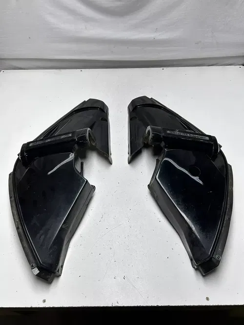 1985 85 YAMAHA PHAZER 480 PZ480 EJ OEM Side Cover Shock Cowl Fender Plastics L R