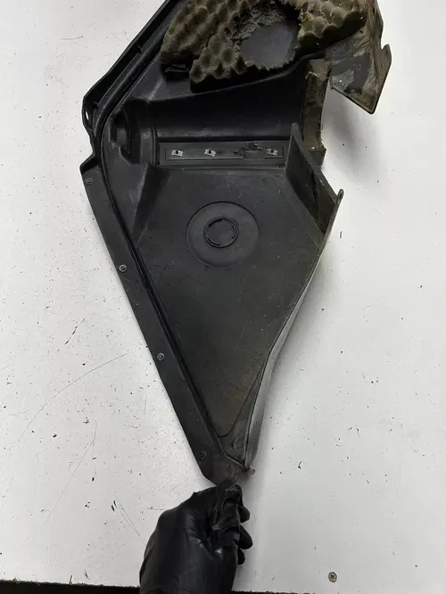 1985 85 YAMAHA PHAZER 480 PZ480 EJ OEM Side Cover Shock Cowl Fender Plastics L R