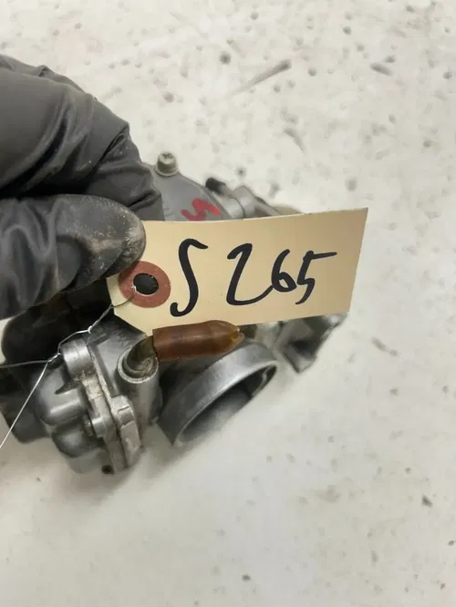 99 1999 Suzuki King Quad 300 LTF 4x4 OEM Carb Carburetor Bowl Body Slide Float