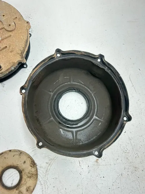 97 1997 Kawasaki Prairie 400 KVF400a 4x4 OEM Rear Axle Carrier Brake Drum Assemb