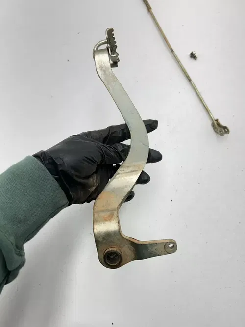 2007 07 Yamaha Grizzly 80 YFM80 OEM Rear Brake Foot Pedal Linkage Link Rod