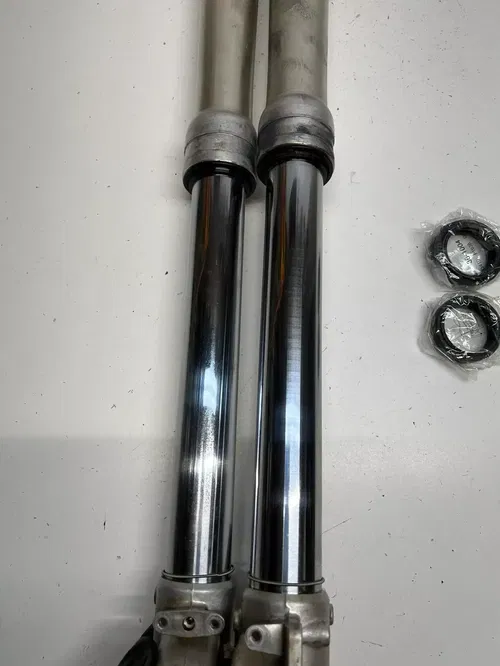 2003 03 YAMAHA YZ450F Yz 450 f Forks Fork Suspension Tube Spring Seals READ DESC
