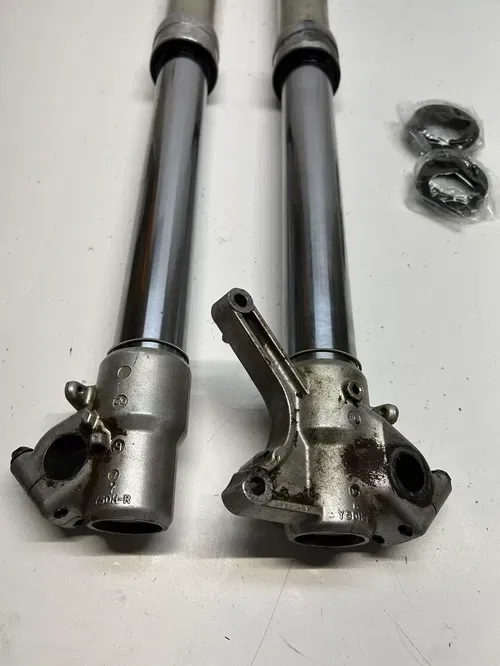 2003 03 YAMAHA YZ450F Yz 450 f Forks Fork Suspension Tube Spring Seals READ DESC