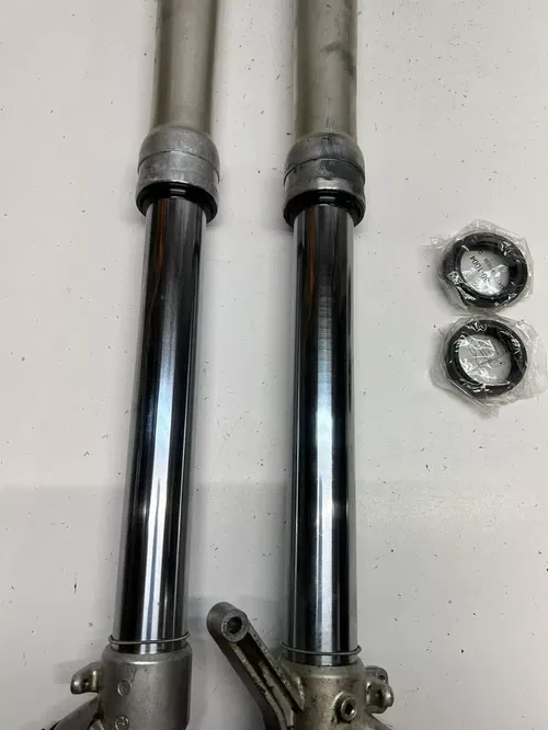 2003 03 YAMAHA YZ450F Yz 450 f Forks Fork Suspension Tube Spring Seals READ DESC