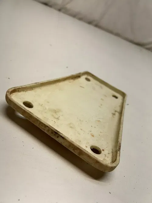 1985 85 HUSQVARNA WR125 wr 125 Air Box Cap Lid Cover DRILLED HOLES Free Ship ￼