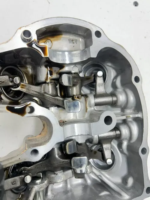 98 1998 Honda Xr400r XR 400 R OEM Cylinder Head Cap Valve Cover Rocker Arm Cam