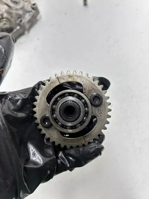 98 1998 Honda Xr400r XR 400 R OEM Cylinder Head Cap Valve Cover Rocker Arm Cam