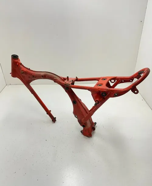 84 1984 Honda XR80 Xr 80 OEM Red Main Frame Body Assembly Chassis BOS!