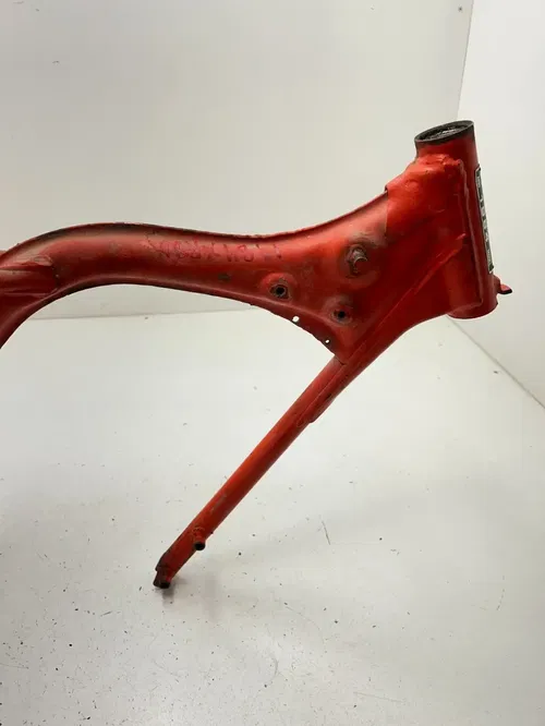 84 1984 Honda XR80 Xr 80 OEM Red Main Frame Body Assembly Chassis BOS!