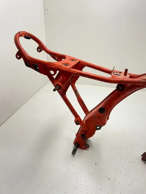 84 1984 Honda XR80 Xr 80 OEM Red Main Frame Body Assembly Chassis BOS!