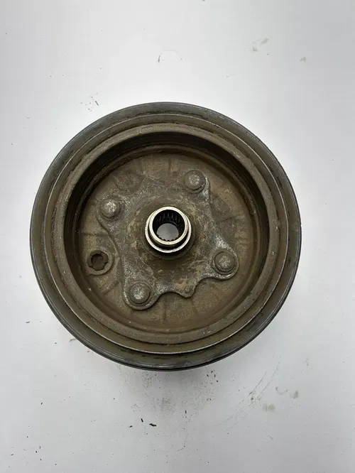 2005 05 Honda Rincon TRX 650 FA Trx650 OEM Front Right Hub Spindle Brake Plate