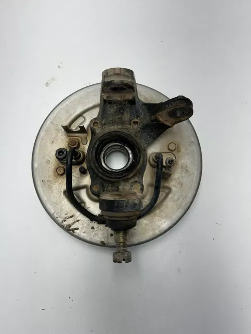 2005 05 Honda Rincon TRX 650 FA Trx650 OEM Front Right Hub Spindle Brake Plate
