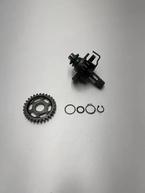 08 2008 Yamaha WR450F Wr 450 f OEM Kickstart Gear Shaft Spring Idler Kick Start