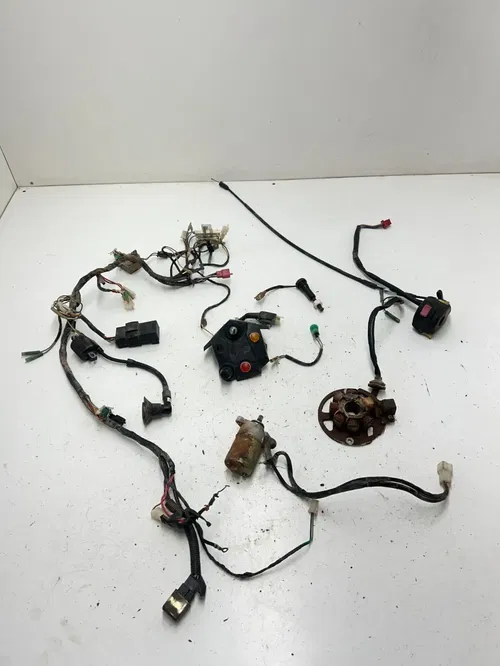 05 2005 Polaris Predator 90 2 Stroke OEM Wiring Harness Mount Plug Coil CDI ECU