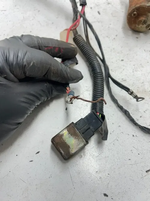 05 2005 Polaris Predator 90 2 Stroke OEM Wiring Harness Mount Plug Coil CDI ECU