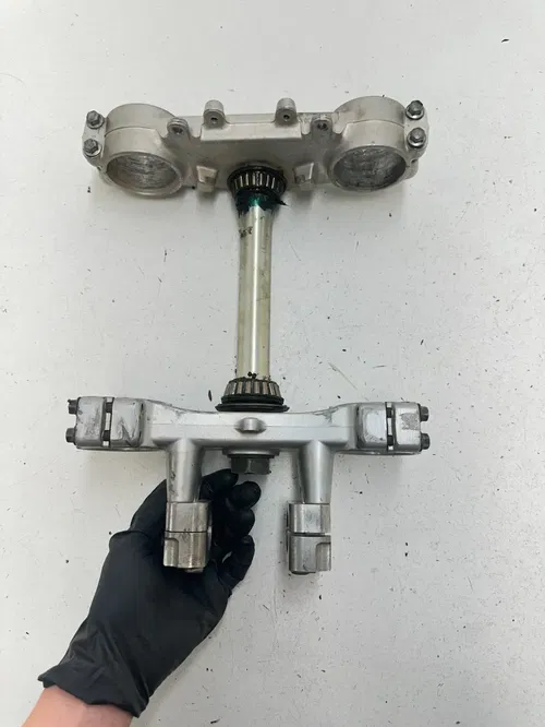 2000 Yamaha Yz426f YZ 426 F OEM GOOD THREADS Triple Clamp Tree Upper Lower Clamp