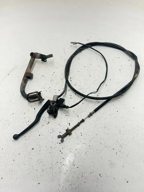 98 1998 Yamaha Grizzly 600 Yfm600 4x4 OEM Rear Back Brake Lever Perch Cable Arm