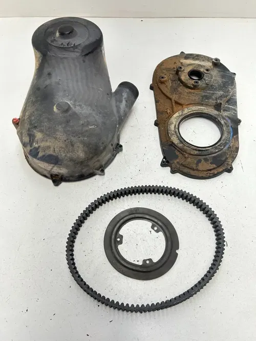 20 2010 Polaris Ranger 800 XP 4x4 OEM Inner Outer Clutch Cover Guard Belt