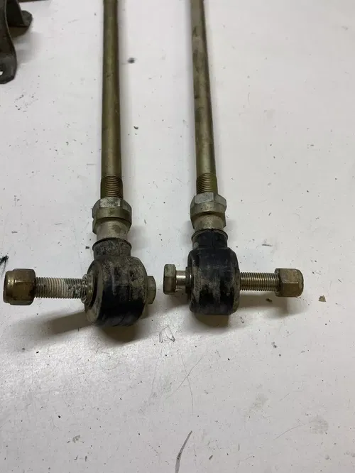 2005 05 Polaris Sportsman 800 Twin Steering Shaft Stem Post Tie Rods Guide GOOD!
