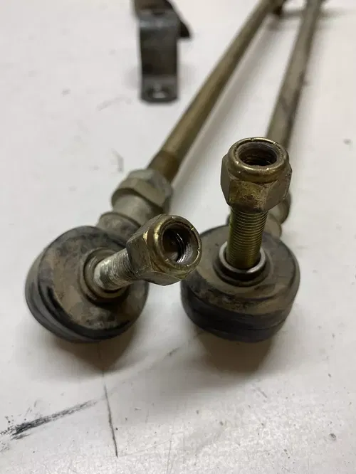 2005 05 Polaris Sportsman 800 Twin Steering Shaft Stem Post Tie Rods Guide GOOD!
