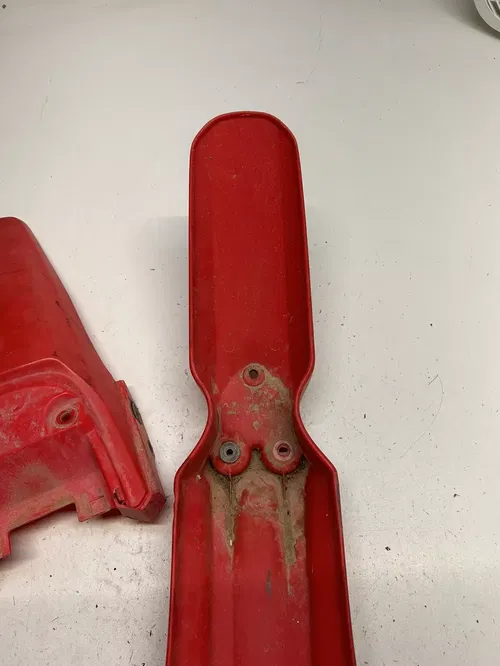 2006 06 Honda Crf80f CRF 80 F OEM Front Fender Rear Back Plastic Shroud Fairing