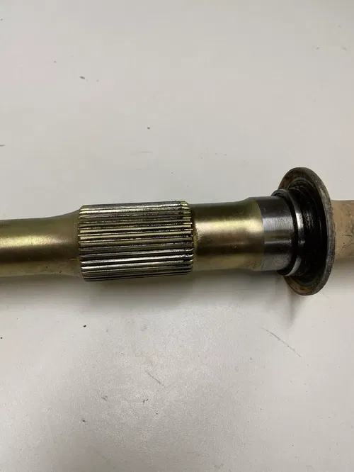 07 Yamaha Wolverine 350 rear wheel axle shaft castle nuts