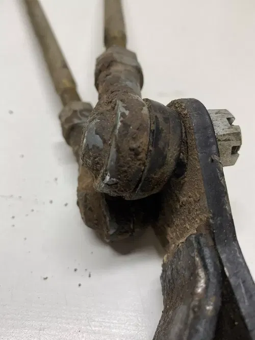 1987 87 POLARIS TRAIL BOSS 250 4X4 Steering Shaft W Tie Rods FREE SHIP