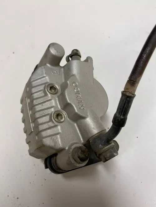 09 2009 Arctic Cat 250 Complete Rear Caliper Lines Brake Master Cylinder Lever