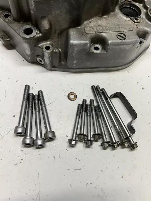 2006 06 Kawasaki Kx450f KX 450 F OEM NICE! LEFT Crankcase Case Cover Engine Bolt