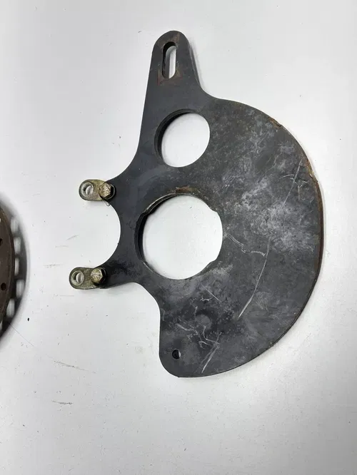 2006 06 Polaris Trail Boss 330 2x4 OEM Disc Brake Rotor Guard Hub Shield Plate